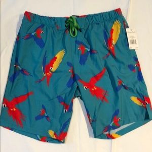 Macaw/Aqua Men’s Swim Shorts S